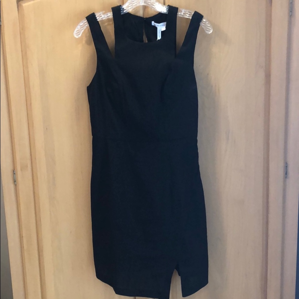 BCBG  NWT LBD. Linen Dress
